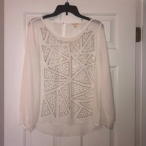 Long sleeve blouse